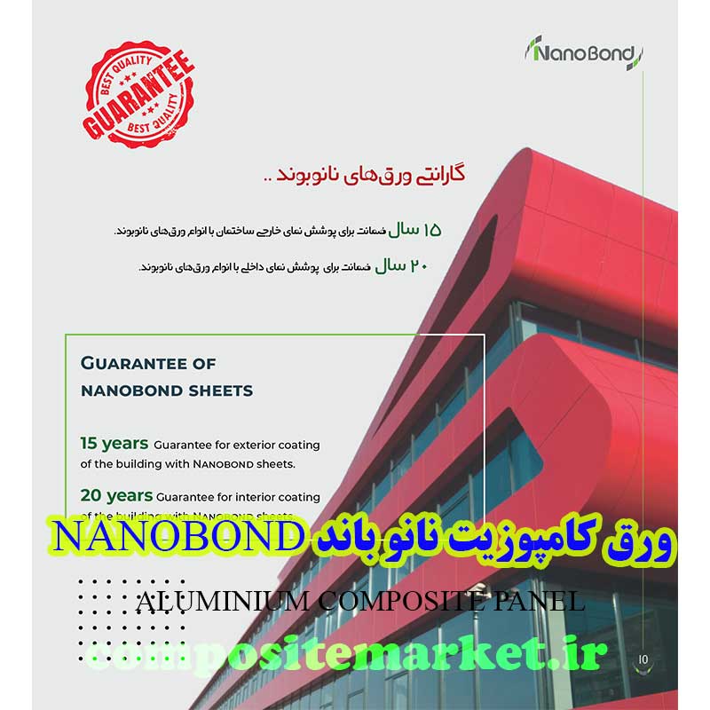 گارانتی ورق کامپوزیت نانو باند شیراز